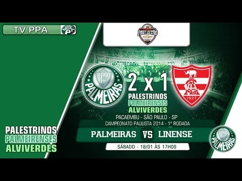 Palmeiras 2 x 1 Linense | Melhores Momentos | 18/01/2014