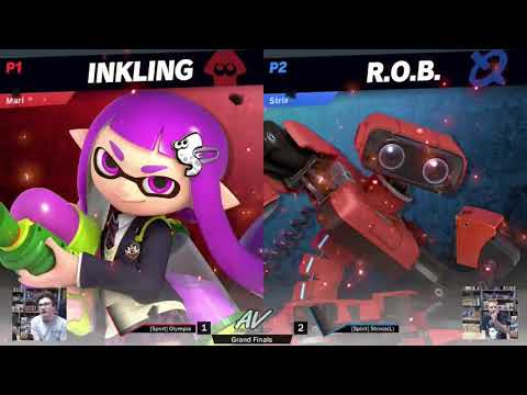 SSBU @ BattleGroundz - Grand Finals: Olympia (Inkling) vs Strixia[L] (R.O.B.)