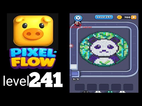 Pixel Flow Level 241 Walkthrough