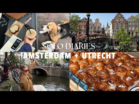 amsterdam vlog I dog sitting in amsterdam, day trip to utrecht, caféhopping & catching up w. friends