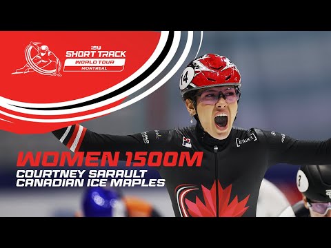 Courtney Sarault Claims Glory | Women’s 1500m | Montreal 2025 | #SpeedSkating