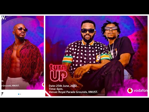 Vodafone TurnUp KNUST Epic & Amazing performances from R2Bess, Sefa, Mr. Drew and Darko vibes