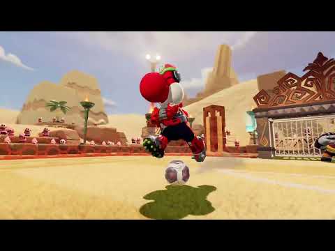 Ese Yoshi venia enojado. Mario Strikers Battle League.Charged FC: 6B4WH83