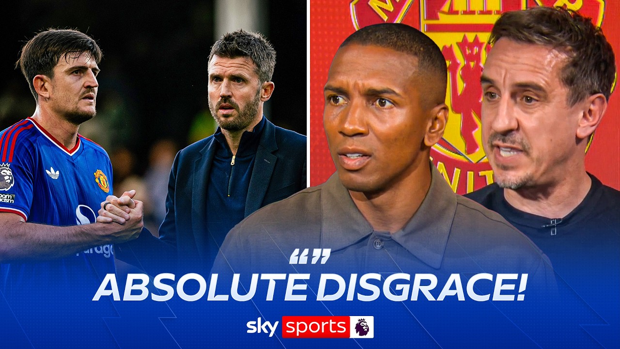 “Man Utd were mannequins!” | Gary Neville RANT after Man Utd draw at Fulham