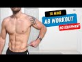 10 MINUTE ABS No Equipment SIX PACK Workout At Home