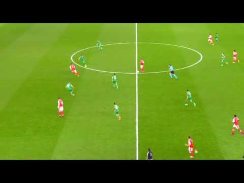 Mesut Özil Amazing Hattrick vs Ludogorets 2016.10.19