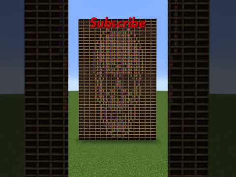 EPIC Minecraft 1.20 Skull Bookshelf Pixel Art!!