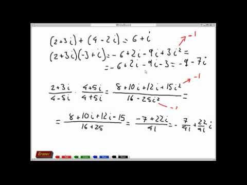 resumen numeros complejos