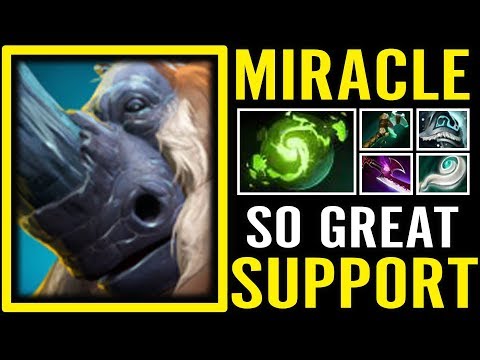 Miracle Best Carry also Best Support - Magnus Gameplay Dota 2