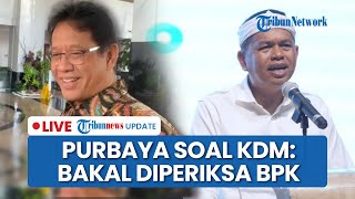 LIVE: Purbaya Singgung Lagi Dedi Mulyadi Buntut Simpan APBD di Giro: Malah Rugi, Bisa Diperiksa BPK