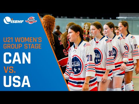 Women U21 - CAN vs USA - 2023 World Junior Ball Hockey Championships
