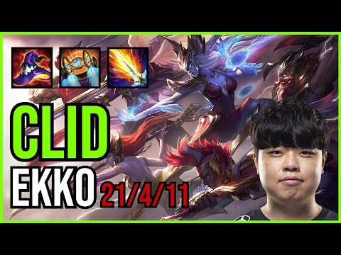 CLID - EKKO vs. SKARNER Jungle | KR DIAMOND | PATCH 11.1