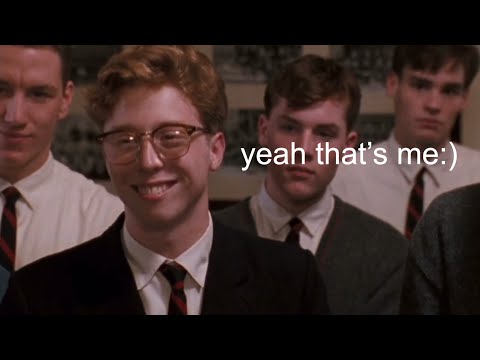 dead poets society but it’s just steven meeks