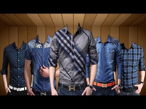 Man Shirt Photo Editor Video