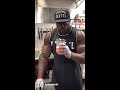 You won’t believe what he's drinking😱
