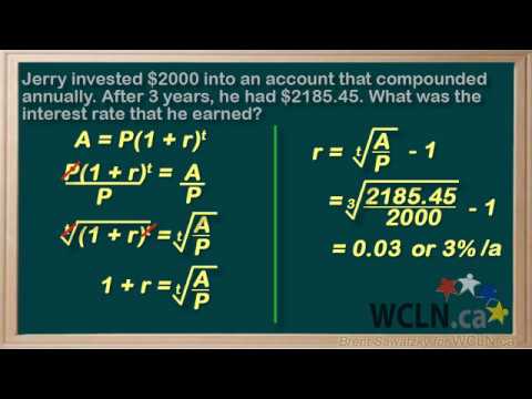 WCLN - Math - Compound Interest - 1.5P3E1