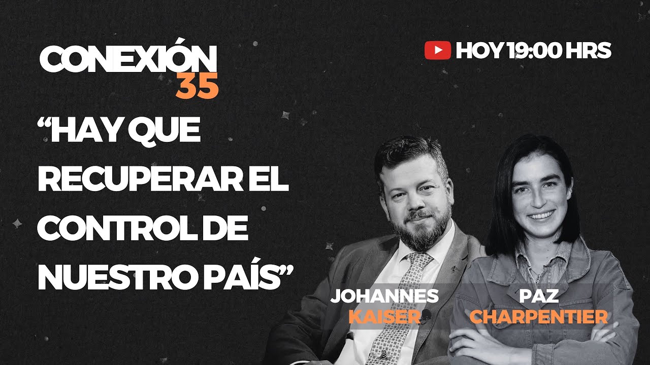 Johannes Kaiser: "Hay que recuperar el control del país"