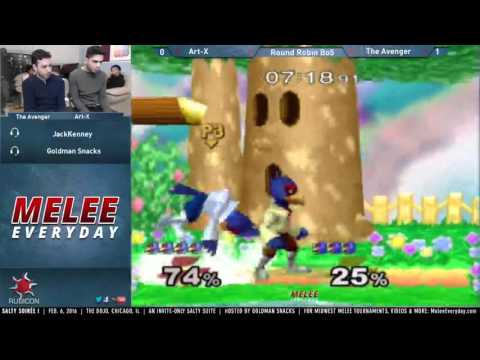 Salty Soirée I - RR: Art-X (Falco) vs. The Avenger (Blue Falco)