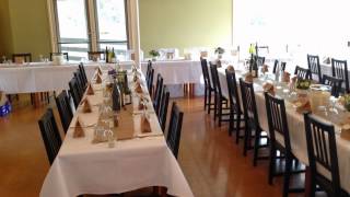 preview picture of video 'Top of the Range, Mount Macedon (Wedding table setup slideshow)'