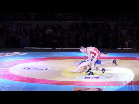 Frank Stäbler (GER) - Dawid Karecinski (POL) - ASV Nendingen vs ASV Mainz - Bundesliga HF Ringen