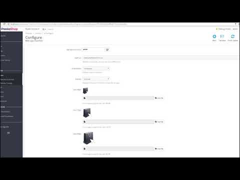 Web App manifest & push notifications PrestaShop