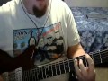 Guitar cover of collective soul bleed 