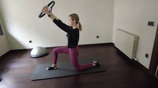 Ejercicios de pilates con aro