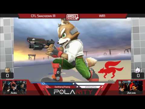 CFL Smackdown 111 WiiU - Aura (Fox) vs Arcann (Mewtwo) - Winners R1