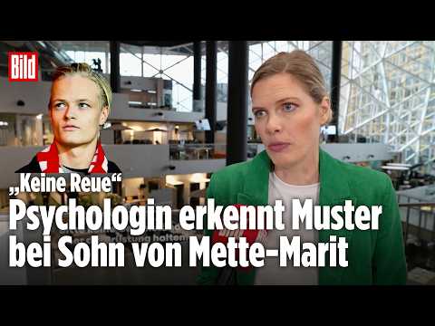 Skandalsohn Marius Borg Høiby: Keine Reue – Psychologin warnt vor seiner Persönlichkeit