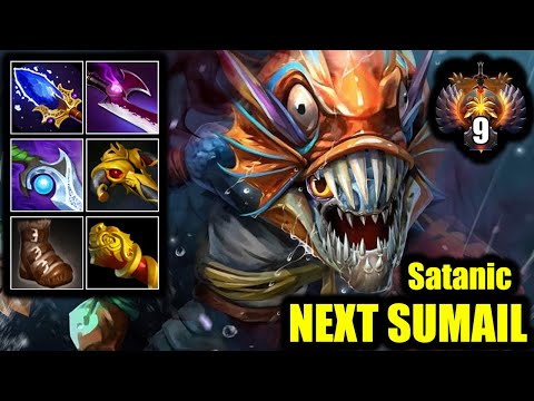 🔥 NEXT SUMAIL - Perfect Gameplay - Satanic - Slark - Dota 2 Pro Game Highlights