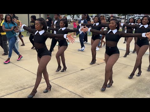 Alabama State Marching In - Miles College Game