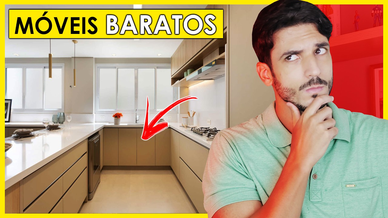 7 MATERIAS PARA TER MÓVEIS  PLANEJADOS MAIS BARATOS