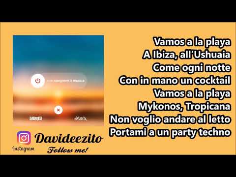 Ludwig, Dj Matrix - Non spegnere la musica (audio lyrics)