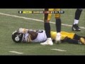 Antonio Brown knocked out by Vontaze Burfict  HD