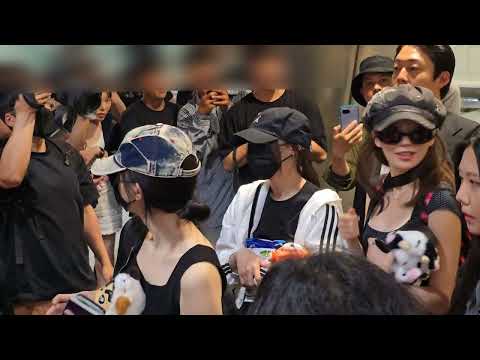 250615 QWER 인천공항터미널1 입국