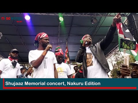 Watch: Exciting performances by Nakuru artists at Shujaaz Memorial Concert