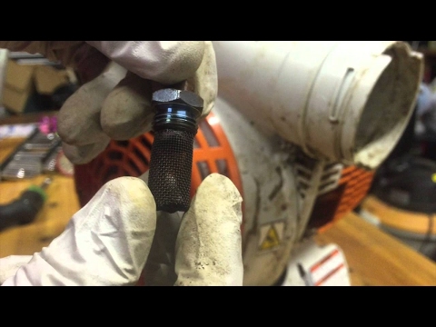 Bogged Down Stihl Backpack Blower? - Clean Spark Arrestor!
