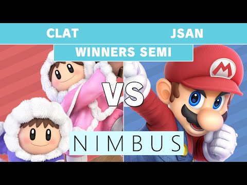 Nimbus 59 - Clat (Ice Climbers, Ness) vs. WSW | Jsan (Mario) Winners Semis - Smash Ultimate
