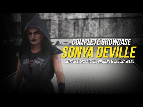 WWE 2K19 Sonya Deville: Signatures, Finishers, Victory Scene & More #WWE2K19