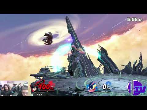 Shark Tank #93 Losers Round 3 - Chowder (Greninja) Vs. Kswz (Joker) - SSBU Tournament