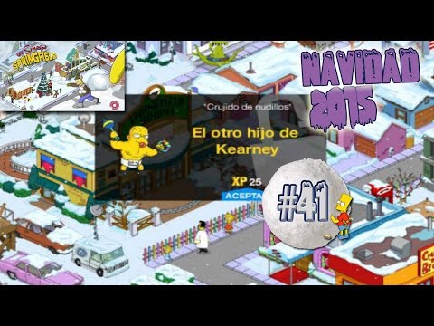 Los Simpson Springfield "Navidad'15: Cap. 41 - El otro hijo de Kearney" por Tony