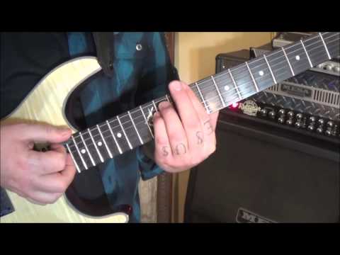 Mahogany Rush/Frank Marino - All Along The Watchtower CVT Guitar Lesson by Mike Gross(part 1)