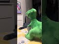 Rex Watching Toy Story 2
