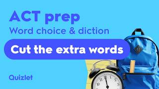 ACT English: Effective Word Choice, Diction and Redundancy Explained