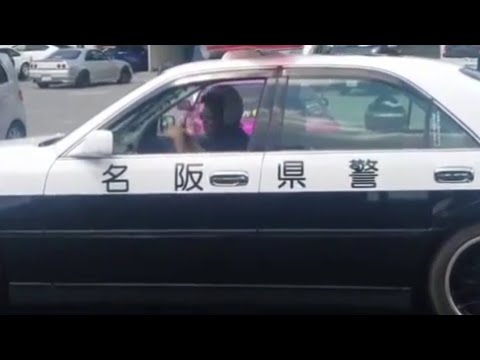 Officer Naoki nakamura drifting at meihan 👮