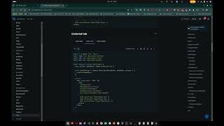 Download the video "React MUI: React MUI Tabs; How to add custom color to Tab Color and Indicator color?"