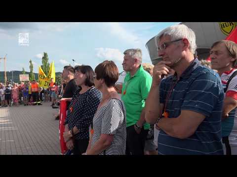 Menschenstrom gegen den Strom - Proteste gegen die geplanten Stromtrassen