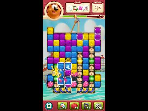 Toon Blast Level 8215 - NO BOOSTERS 🐻🐺🐱 | SKILLGAMING ✔️