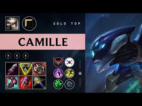 Camille Top vs Maokai - KR Grandmaster Patch 25.24