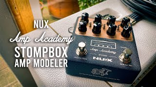 Video thumbnail for NU-X: Amp Academy Stompbox Modeler by Brett Kingman